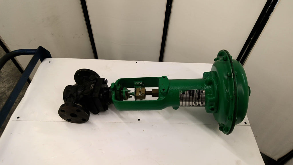 Fisher 667 Reverse Acting Spring Opposed Diaphragm Actuator 1" Inlet and Outlet