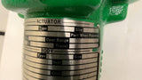 Fisher 667 Reverse Acting Spring Opposed Diaphragm Actuator 1" Inlet and Outlet