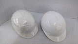 Jackson C10 White Bump Cap With Pinlock Suspension Head Size 6 1/2" to 8 1/4"
