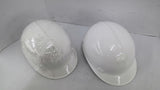 Jackson C10 White Bump Cap With Pinlock Suspension Head Size 6 1/2" to 8 1/4"