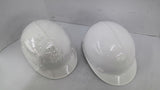 Jackson C10 White Bump Cap With Pinlock Suspension Head Size 6 1/2" to 8 1/4"