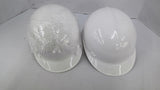 Jackson C10 White Bump Cap With Pinlock Suspension Head Size 6 1/2" to 8 1/4"