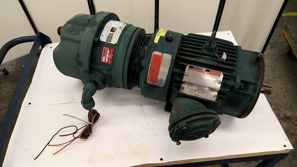 Reliance P18C2127C 5Hp Brake Motor 230/460V 1800Rpm 3 Phase