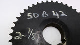 Martin 50B42 Type B Sprocket 50 Chain 42 Teeth 2 1/8" Bore