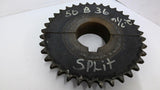 50B36 Split Sprocket 2 7/16" Bore 7 7/16" OD