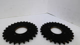 50SDS27 Sprocket 50 Chain 27 Teeth SDS Bushing Lot of 2