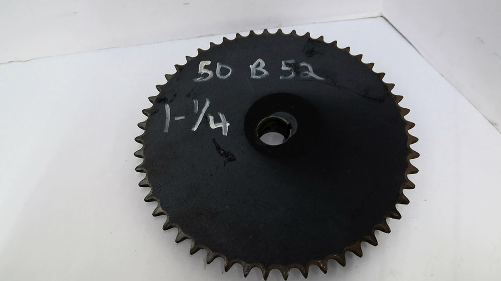 Martin 50BS52 Sprocket 50 Chain 52 Teeth 1 1/4" Bore 10 11/16 OD