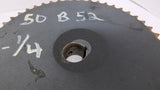 Martin 50BS52 Sprocket 50 Chain 52 Teeth 1 1/4" Bore 10 11/16 OD