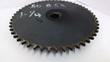 Martin 50BS52 Sprocket 50 Chain 52 Teeth 1 1/4" Bore 10 11/16 OD