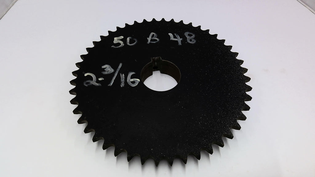 Martin 50B48 Sprocket 2 3/16" Bore 10" OD 50 Chain 48 Teeth