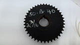 Tsubaki 50B40 Sprocket 2 3/16" Bore 8 1/4" OD 50 Chain 40 Teeth