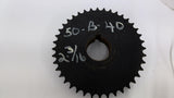 Tsubaki 50B40 Sprocket 2 3/16" Bore 8 1/4" OD 50 Chain 40 Teeth
