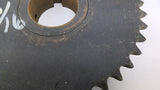 Tsubaki 50B40 Sprocket 2 3/16" Bore 8 1/4" OD 50 Chain 40 Teeth