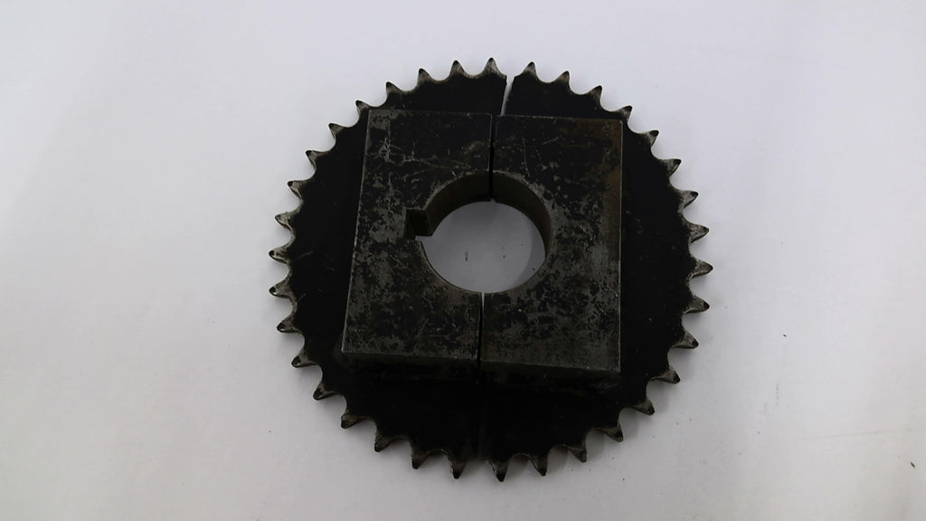 TRI-Clover 50B35 Split Sprocket 2" Bore 7 1/4" OD 50 Chain 35 Teeth