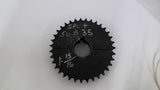 TRI-Clover 50B35 Split Sprocket 2" Bore 7 1/4" OD 50 Chain 35 Teeth