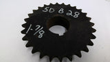 H50B28 Sprocket 1 7/8" Bore 5 7/8" OD 50 Chain 28 Teeth