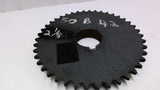 50B42 Sprocket 2 1/8" Bore 8 3/4" OD 50 Chain 42 Teeth