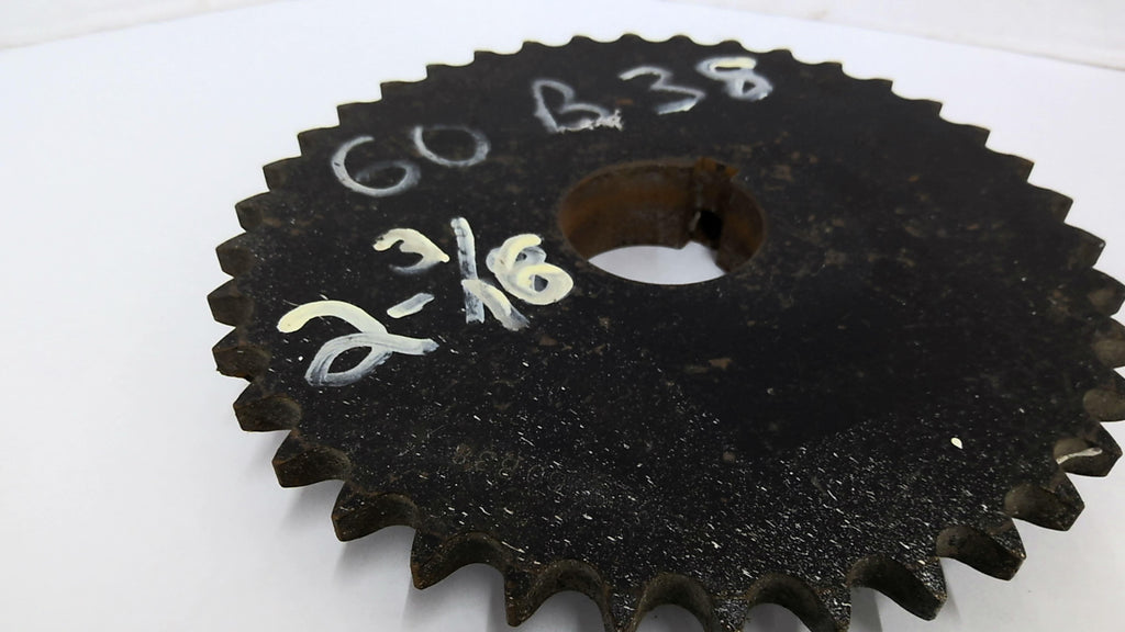 Martin 60B38 Sprocket 2 3/16" Bore 9 7/16" OD 60 chain 38 Teeth