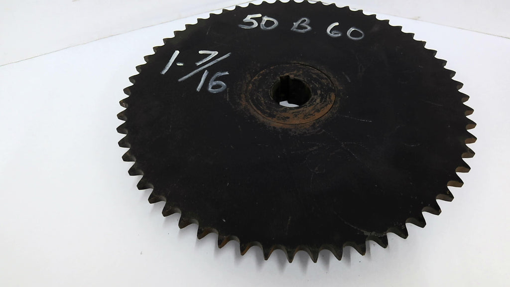 Tsubaki 50B60F Sprocket 1 7/16" Bore 12 1/4" OD 50 Chain 60 Teeth