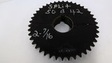 Martin 50B42 Split Sprocket 2 7/16" Bore 8 11/16" OD 50 Chain 42 Teeth