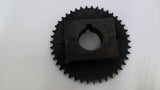 Martin 50B42 Split Sprocket 2 7/16" Bore 8 11/16" OD 50 Chain 42 Teeth