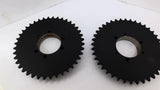Martin 40SDS40 Sprocket 6 5/8" OD 40 chain 40 Teeth Lot Of 2