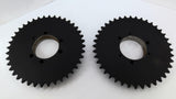 Martin 40SDS40 Sprocket 6 5/8" OD 40 chain 40 Teeth Lot Of 2