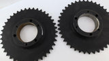 Martin 40SDS40 Sprocket 6 5/8" OD 40 chain 40 Teeth Lot Of 2