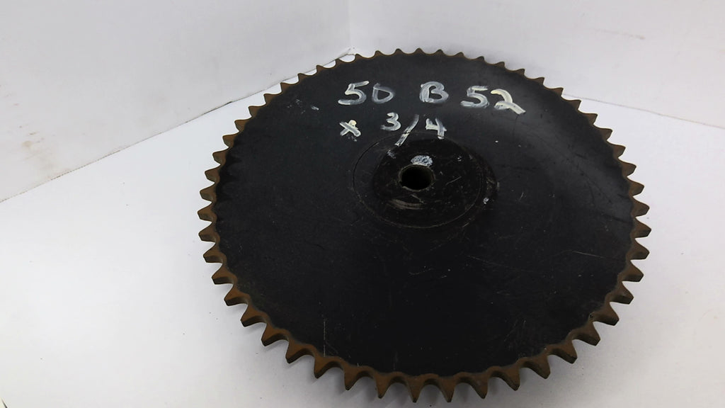 Tri-Clover 50B52 Sprocket3/4" Bore 10 5/8" OD 50 Chain 52 Teeth