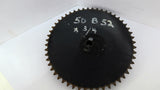 Tri-Clover 50B52 Sprocket3/4" Bore 10 5/8" OD 50 Chain 52 Teeth