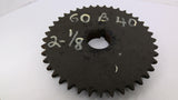 60B40 Sprocket 2 3/16" Bore 10 1/16' OD 60 Chain 40 Teeth
