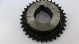 50B34 Split Sprocket 2 7/16" Bore 7 3/16" OD 50 Chain 34 Teeth