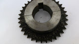 50B34 Split Sprocket 2 7/16" Bore 7 3/16" OD 50 Chain 34 Teeth