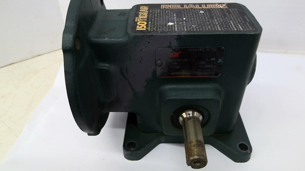 Dodge 56/150-20 Gear Reducer 20:1 Ratio Input HP .59 1750 RPM