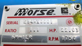 Morse 6H-1LR E84MX0001 Gear Reducer 1.1 Ratio 22.03HP