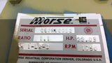 Morse 3M 1-LR-0 G87MX0002 Gear Reducer 1.1 Ratio 22HP