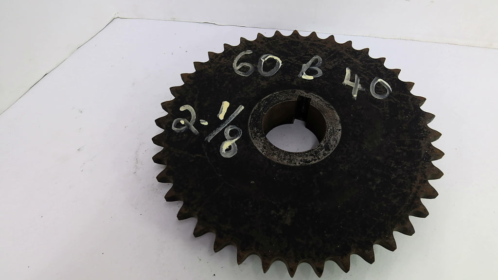 Martin 60B40 Sprocket Bore 2 1/16" OD 9 7/8" 60 Chain 40 Teeth
