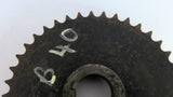 Martin 60B40 Sprocket Bore 2 1/16" OD 9 7/8" 60 Chain 40 Teeth
