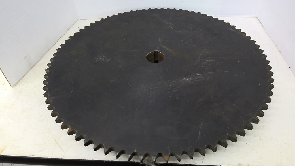 60B80 Sprocket 1 5/8" Bore 19 1/2" OD 60 Chain 80 Teeth
