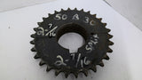 50B30 Split Sprocket 2 3/8" Bore 6 1/8 ' OD 50 chain 30 Teeth