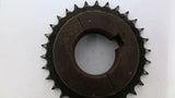 50B30 Split Sprocket 2 3/8" Bore 6 1/8 ' OD 50 chain 30 Teeth