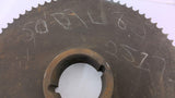 50BTL80 2517 Sprocket 3 1/8" Bore 16 1/4" OD 50 Chain 80 Teeth