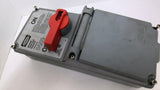 Hubbell SE2730A Switched Twist-Lock Enclosure 30A 600VAC 3PH 5HP