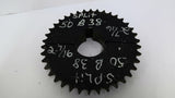 50B38 Split Sprocket 2 716" Bore 7 7/8" OD 50 Chain 38 Teeth