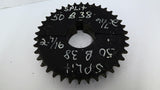 50B38 Split Sprocket 2 716" Bore 7 7/8" OD 50 Chain 38 Teeth