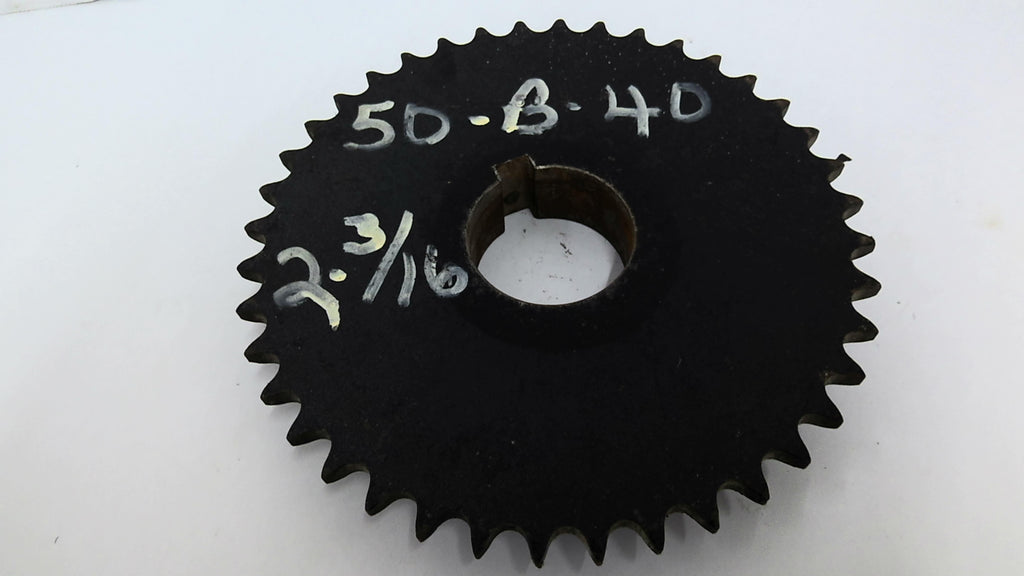 Martin 50B40 Sprocket 2 3/16" Bore 8 1/4" OD 50 Chain 40 Teeth