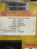 Systems Technologies 340 Parts Washer 480 Volts 3 Phase 88.86 Amps 15 HP