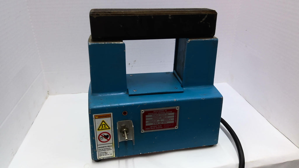 Bessey Reco SC Induction Bearing Heater 110 Volts 17 Amps Single Phase 60 HZ