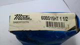 Martin 60BS15HT Sprocket 60 Chain 15 Teeth 1 1/2" Bore