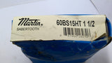 Martin 60BS15HT Sprocket 60 Chain 15 Teeth 1 1/2" Bore